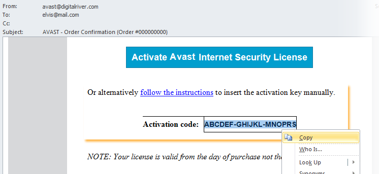 Avast For Mac Activation Code